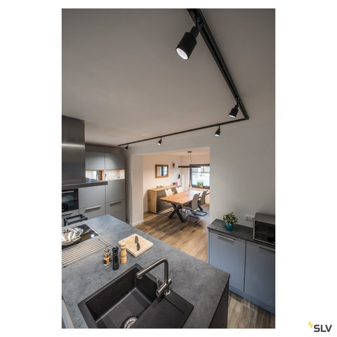 PURI TRACK SPOT, QPAR51 glass, black 50W