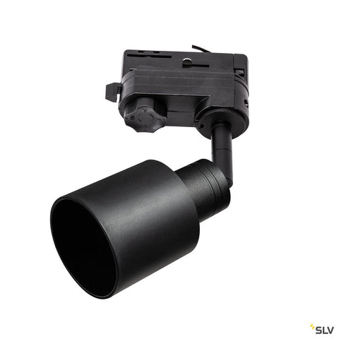 PURI TRACK QPAR51 glass, black 50W, incl. 3-circuit adapter