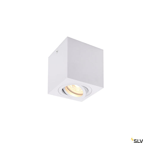 TRILEDO Single, indoor ceiling light, QPAR51, white, max 10W