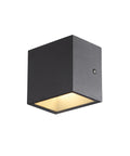 SITRA CUBE WL,  anthracite, IP44, 3000K, 10W