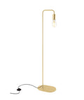 FITU FL, indoor floor stand, E27, soft gold, max. 24W