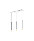 FITU PD, indoor pendant, E27, brushed aluminium, max. 60W