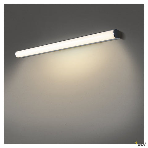 MARYLIN, LED Outdoor wall light, chrome, IP44, 3000K, 21W