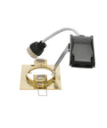 PIKA QPAR51, square,brass, fixed, max. 50W