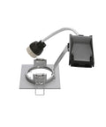 PIKA QPAR51, square,silver-grey, fixed, max. 50W