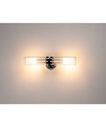 WL 106 cil perete, E14, max 2x40W, IP44, crom, sticla dubla