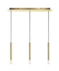 FITU triple canopy, long, soft gold