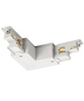 S-TRACK DALI L-conector cu electrod impamant extern, alb