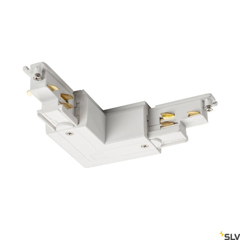 S-TRACK DALI L-conector cu electrod impamant extern, alb