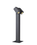 THEO  borna luminoasa, modul dublu 230V IP44 antracit