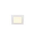 SENSER square EL 440lm 3000K 200mA IP20 alb