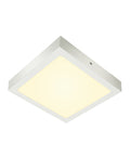 SENSER 24 square AL 1200lm 3000K 230V IP20 alb