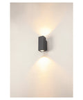 ENOLA UP/DOWN SQ S 7W 3000/4000K 230V LED IP65 antracit