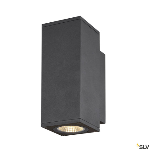 ENOLA UP/DOWN SQ S 7W 3000/4000K 230V LED IP65 antracit