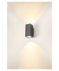 ENOLA UP/DOWN SQ M 19W 3000/4000K 230V LED IP65 antracit