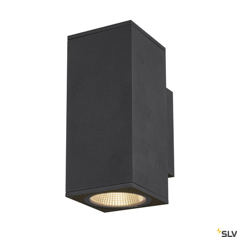 ENOLA UP/DOWN SQ M 19W 3000/4000K 230V LED IP65 antracit