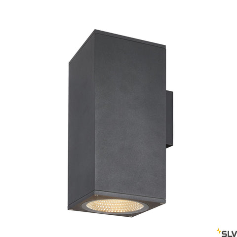 ENOLA UP/DOWN SQ L 53W 3000/4000K 230V LED IP65 antracit