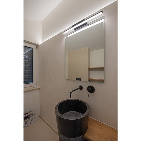 GLENOS 60 LED 12W, 1170lm, CCT Switch 3000K/4000K, negru
