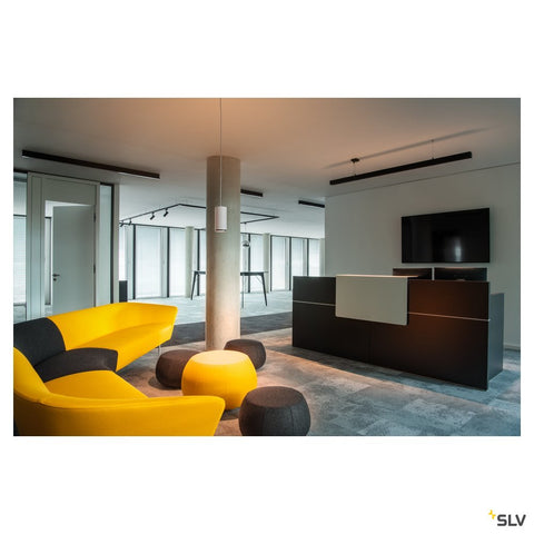 NUMINOS L PD 28W 2400lm 3000K 60° 230V LED alb/negru