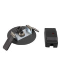 Rozeta montaj FITU negru W 230V LED IP20 negru
