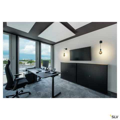 Suport perete FITU W 230V LED IP20 negru