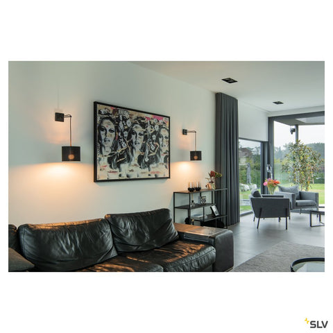 Suport perete FITU W 230V LED IP20 negru