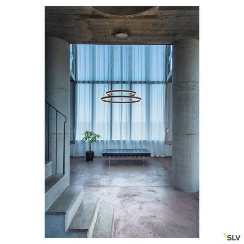 ONE DOUBLE PD 55W 3000/4000K 230V DALI negru