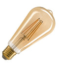 ST64 E27, LED lamp auriu 7,5W 2500K CRI90 320°