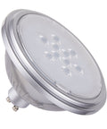 QPAR111 GU10, LED lamp argintiu 7W 2700K CRI90 25°