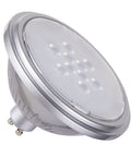 QPAR111 GU10, LED lamp argintiu 7W 4000K CRI90 40°