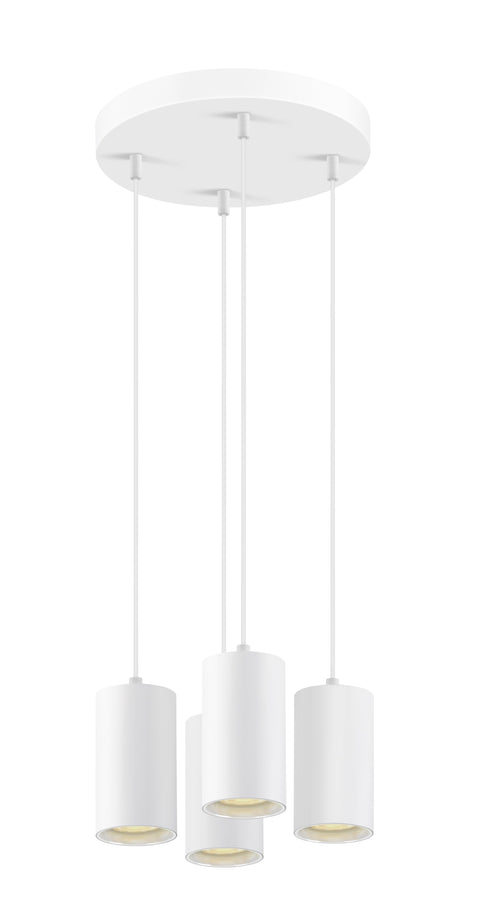 ASTO TUBE,PL, GU10, suspendat lungime 250 cm, max. 4x10W alb