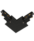 L-connector  S-TRACK 3-phase-încastrata șină ,IP20,negru