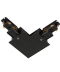 L-connector  S-TRACK 3-phase-încastrata șină ,IP20,negru
