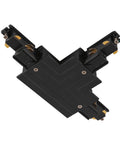 T-connector  S-TRACK 3-phase-încastrata șină ,IP20,negru