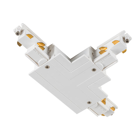 T-connector  S-TRACK 3-phase-încastrata șină ,IP20,alb