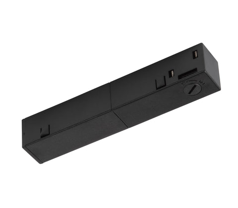 Alimentator capăt dreapta, 48V TRACK, negru, DALI