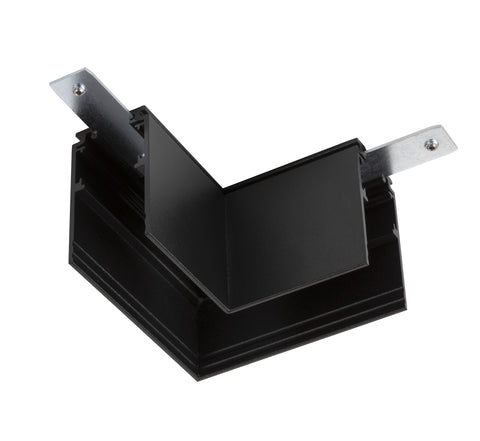 Conector mecanic L, 48V TRACK pt sina AB, stanga, negru