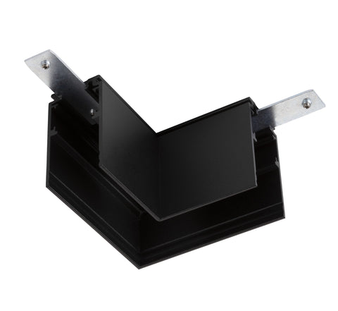 Conector mecanic L, 48V TRACK pt sina AB, dreapta, negru