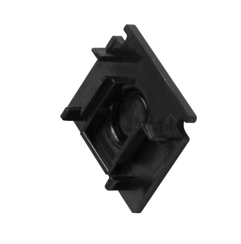 Element de capăt sina, 48V TRACK, negru