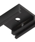Element de capăt sina, 48V TRACK, negru