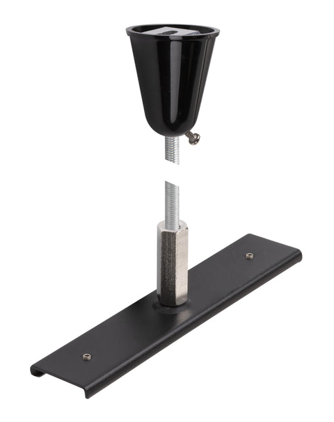 Placa de armare sina 48V TRACK tija 1m negru