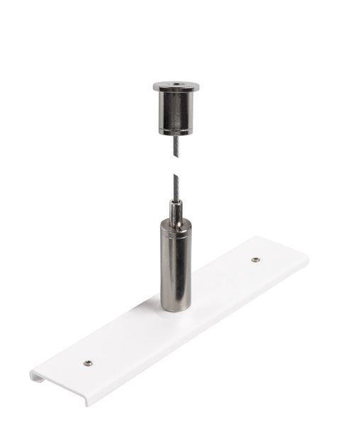 Placa de armare sina 48V TRACK tija 3m negru