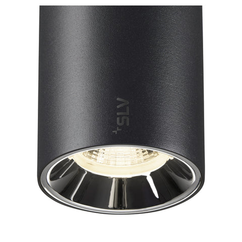 NUMINOS S 48V 4000K 16W DALI 55° negru mat / crom lucios