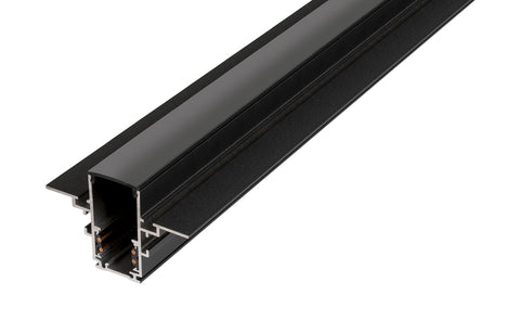 Capac pentru sina AB si EB, 48V TRACK 2m negru