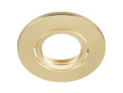 Capac pentru downlight universal IP65, rotund gold mat