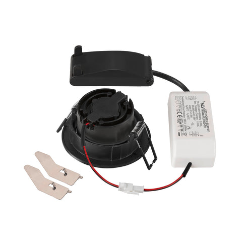 NEW TRIA 68, 2700K, 60°, IP20, rotund, negru