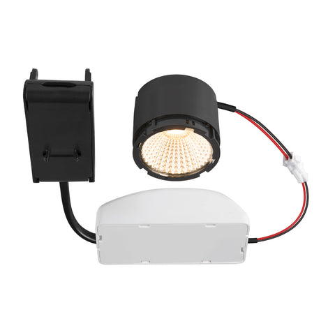 NEW TRIA, modul LED, rotund, 1800-3000K, 60°, FAZĂ, negru
