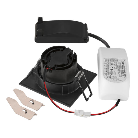 NEW TRIA 68, 1800-3000K, 38°, IP20, pătrat, negru