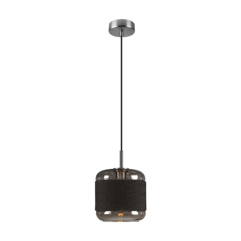 PANTILO ROPE 20, pandantiv, 250cm, E27, 15W, argintiu