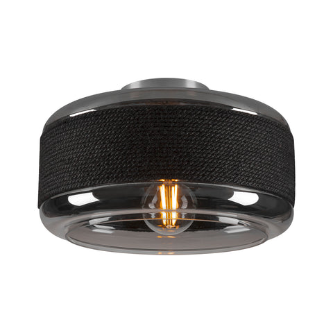 PANTILO ROPE 27, cilindrică, 1x max. 15W E27, argintiu